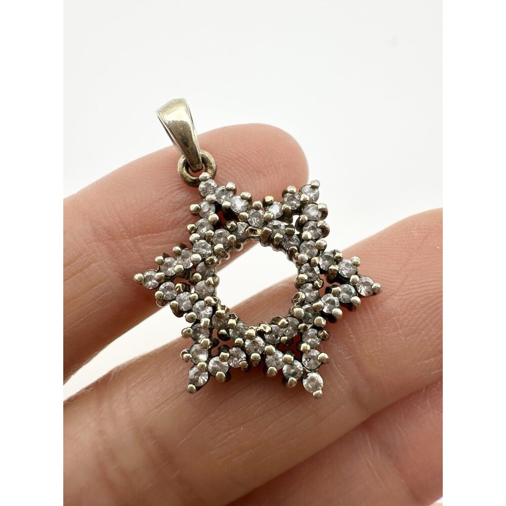 Ross Simons Star Of David Pendant Sterling Silver Gold Plated